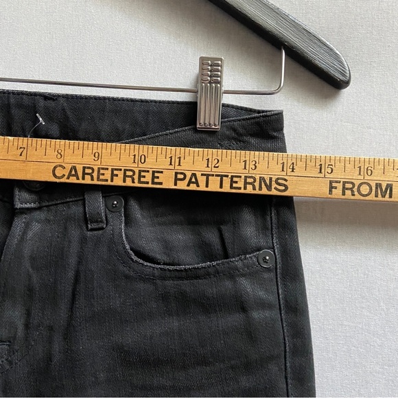 R13 Alison Cropped Made In Italy Japanese Dark Denim Jeans Sz 25 - Picture 13 of 15